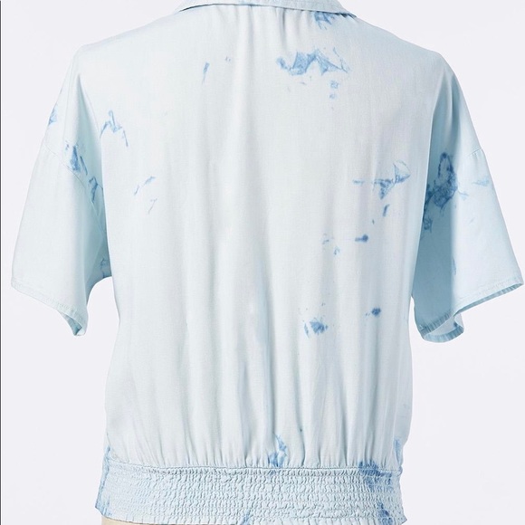 Sky Smocked Top - Picture 2 of 2